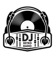 monochrome template on a musical theme vector image
