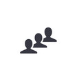 people group team member icon community user vector image