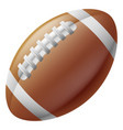 american football ball vector image