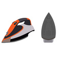 clothes iron vector image