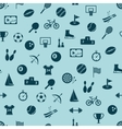seamless sport pattern vector image vector image