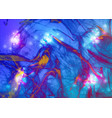abstract fractal background modern art colorful vector image