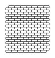 continuous brick pattern background beautiful vector image vector image