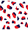 seamless pattern design with abstract animal vector image