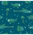 fish in the sea vector image