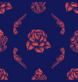hand drawn engraving pattern vector image