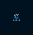 initial c logo template design vector image vector image