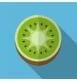 kiwi flat icon vector image