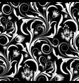 floral wallpaper vector image vector image