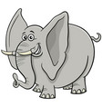 African elephant animal cartoon character Vector Image