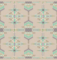 ethnic seamless pattern aztec geometric vector image vector image