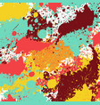 grunge splashes background vector image vector image