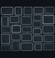 hand drawn frames vector image