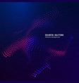 halftone design element motion effect abstract vector image vector image