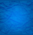 blue wrinkles texture vector image vector image