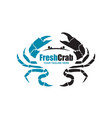 image with crab vector image