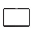 tablet mockup modern design template technology vector image