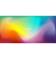 abstract blurred gradient mesh background bright vector image