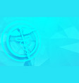 caduceus symbol and medicine science technology vector image