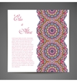 card or invitation vector image