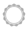 circle frame vector image vector image