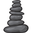 zen stone vector image