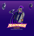 praetorian guard vector image vector image