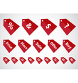 sale sticker price tag vector image