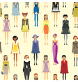 fashion background vector image vector image