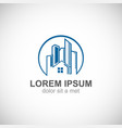 home tower logo vector image