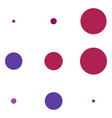 3x3 circles dots variation design dotted speckles vector image