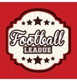 football championship design vector image vector image