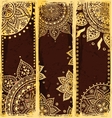 set of ethnic bookmarks vector image vector image