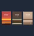 minimal covers design cool gradients vector image