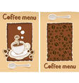 coffee cut vector image