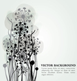 abstract floral vector image vector image