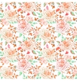 watercolor floral pattern vector image