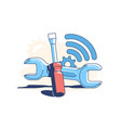 foreman kit for work vector image vector image
