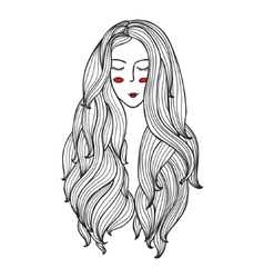 Beautiful woman Royalty Free Vector Image - VectorStock