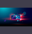 5g wireless internet with high speed download vector image vector image