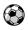 soccer ball football club symbol vector image vector image