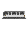 tram transport isolated icon vector image vector image