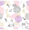 abstract contemporary seamless pattern vector image vector image