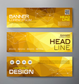 banner template vector image