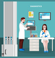 scientists people multicolored concept vector image vector image