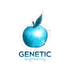 Juicy blue apple isolated on white background Vector Image