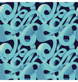 crazy seamless pattern - with infinity line vector image vector image