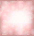 pink blurred light background vector image