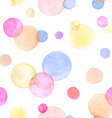 watercolor pattern vector image vector image