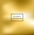 blurred abstract gradient background gold yellow vector image